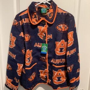 NWT Women’s Collegiate Wear “Auburn University” Tigers Tapestry Jacket